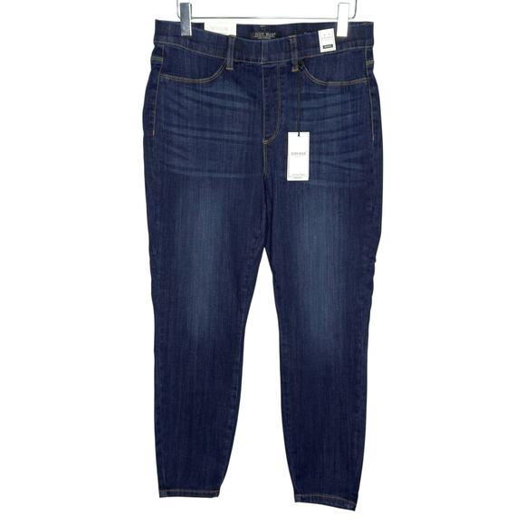 Judy Blue 16W NEW Plus High Rise Pull On Skinny Jeans Stretch Dark Wash - Picture 1 of 13